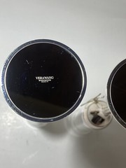 Vera Wang Love Knots Wedgwood Toasting Champagne Flutes Silver Love Knots Bows