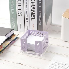 NatSumeBasics Purple Sticky Note Holder Metal Post a note 3.5 x