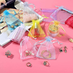 4×6 Inch Organza Gift Bags with Drawstring for Jewelry,Candy,Cookie,Pack of 100