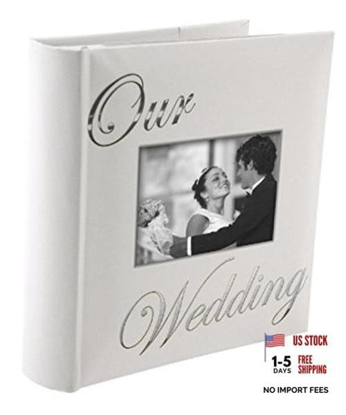 OUR WEDDING album by holds 160 photos – 4×6