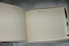 Hallmark Our Wedding Photo Keepsake Album Guest Book Embossed Love Birds Flowers