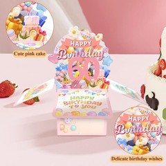 Joycard 60th Birthday Card, Birthday Decorations for Women, Mothers, and Wife…