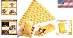 Treasure Brick Party Decorations, 5.5 x 3.2 Inches