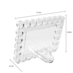 Crystal 5x7Inch Picture Frame, Wedding Frame Tabletop Display, Display