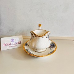 Royal Albert Gravy Boat – Moonlight Rose Bone China, Made in England