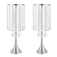 2PC 21.9 in Flower Vases Wedding Centerpieces Table Flower Vases Iron
