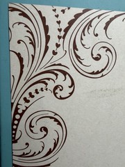 Gartner Studios Brown Ivory Flourish Invitation Kit 50 Count Wedding Invitations