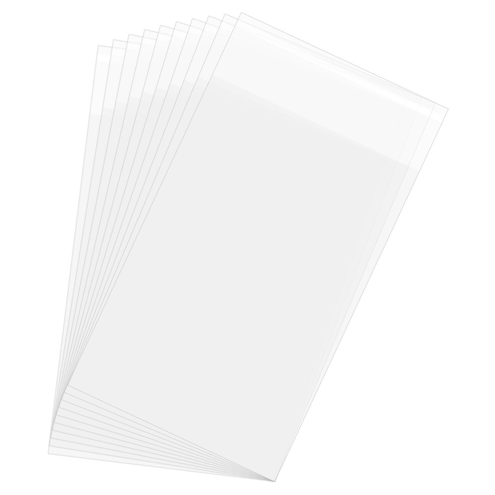 7.1″x 3.9″ Acid-Free Picture Sleeve, 120Pack Crystal Clear Sleeves Storage Bag