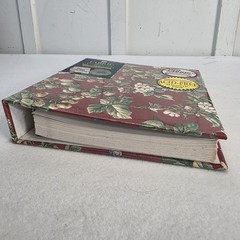 Thompson Floral Fabric Photo Album 3 Ring Binder Self Adhesive Magnetic Pages