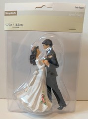 Wilton Wedding Cake Topper Bride and Groom First Dance Figurine New NIP 5.75″