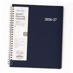 2026-2027 Weekly and Monthly Academic Year 7″ x 9″ Enterprise Navy- 2026/2027