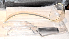 Set of 3 1-Cake Server, 1-Spatula & 1-Drink Ladle Clear Plastic*/