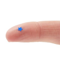 7 oz/ 200 g Rainbow Colored Star Confetti for 7 Ounce (Pack of 1), Multicolor