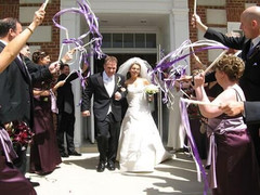 100PCS Ribbon Stick Wands Wedding Streamers with Silk Fairy Stick Wand