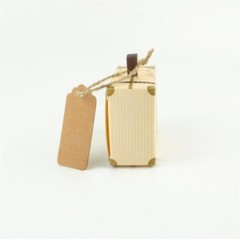 Suitcase Kraft Paper Brown Candy Box Gift Wedding Party Favour Supplies Decor