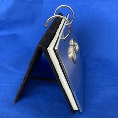 Malden Photo Album Silver Tone 4×6 Wedding Flip Display ~ With This Ring