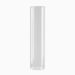 2 CLEAR 20″ Cylinder Glass Hurricane CANDLE HOLDER SHADES Party Home Decorations