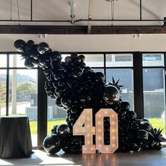 Awenztech 120pcs 5 inch Black Balloons, Small Latex 5 inches,