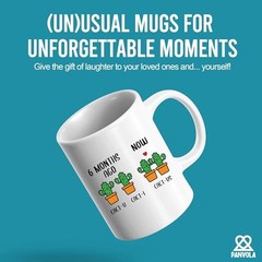 6 Month Anniversary Cactus Boyfriend Gifts From Girlfriend 11 Ounces White
