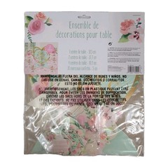 «Mint to Be» From Miss To Mrs Floral Bridal Shower Table Decor 3 Packs Lot NWT