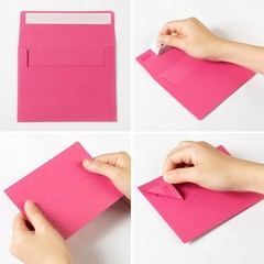100 Pack A2 Colorful Invitation Envelopes A2(4.37 x 5.75 Inches),