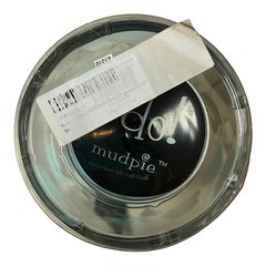 Mudpie Bridesmaid Wine Glass Teal Black Polka Dot Wedding Bridal Thank You New