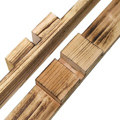 7 ft NATURAL Geometric Wood Wedding Arch Backdrop Stand Party Events Supplies