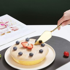 Gold Cake Pie Pastry Server Pack Of 2, Wedding Cake Knife And Server Set,