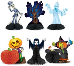 Halloween Character Centerpieces of Size 5″-7½» x 7½»-8″ – Beistle