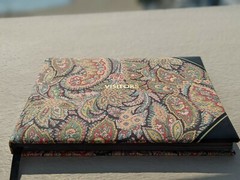 Liberty of London / England NEW Hand Made Guest Sign in Book Paisley & Leather