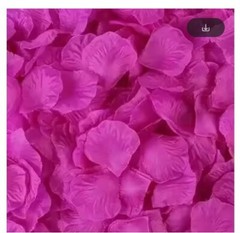 ARTIFICIAL FAKE PINK PETALS STOCK LOT PARTIES LOVE FLOWERS SILK DECORATIONS NEW