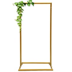 1m Metal Wedding Arch Stand Backdrop Flower Frame Garden Party Ballon Prop Decor