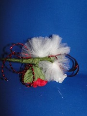 New Pin on Red Open Roses Corsage for Wedding, Prom, Mother’s Day, Anniversary
