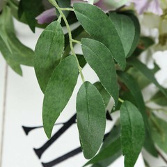 60-Inch long Green Artificial Willow Leaves Vine Garland Wedding Decorations