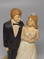 Vintage Wedding Cake Topper 5″ Approx New Zealand