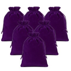 Velvet Bags Jewelry Packing Wedding Party Favors Gifts Drawstring Candy Pouches