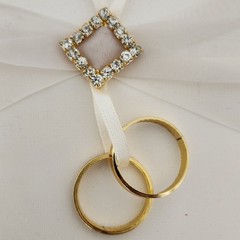 Ring Bearer Pillow Cream Color and Satin