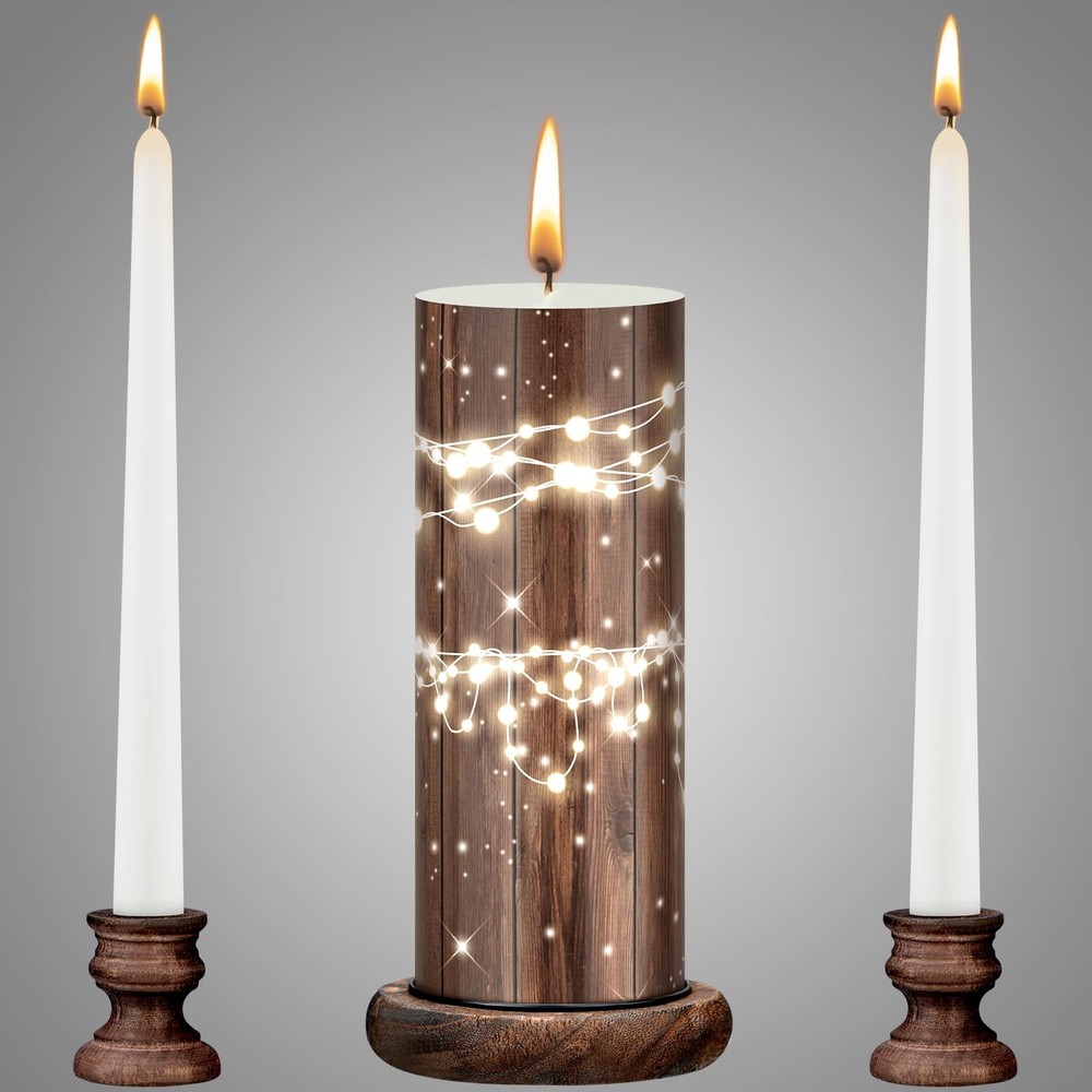 Unity Candles with Holder for Wedding Ceremony Wedding Decortions Accessories…