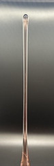 Beautiful Hand blown Colorful Crystal Footless Long Stem Champagne Flutes & Vase
