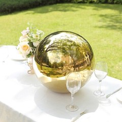 20 in Stainless Steel Globe Gazing Reflective MIRROR BALL Party Events Supplies