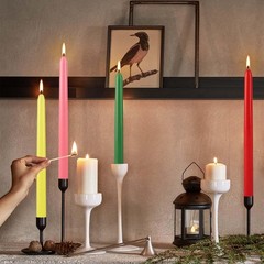 Wfmolcand 30 Pack 10 inch Assorted Color Spell Taper Candles 10Inch, Colorful