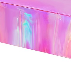 Srua Don Pink Iridescent Party Decorations Tablecloth, 3 55 x 86 inches,