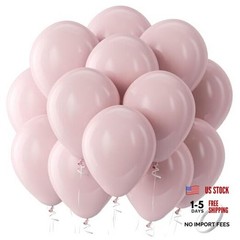 Dusty Pink Balloons Latex Party Balloons – 100 12inch (Normal) 13-pink-j138