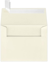LUXPaper A2 Invitation Envelopes | Peel & Press | 4 One Size, Natural Linen