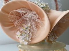 Vintage 60’s 70’s 80s? Chapel Bells Heart Shape Cake Topper