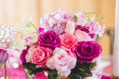 Wedding Decorations Table Centerpiece – urn and flowers