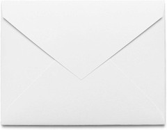 White Florist Size Envelopes – 100 Pack (2 3/8″ x 3 5/8″)