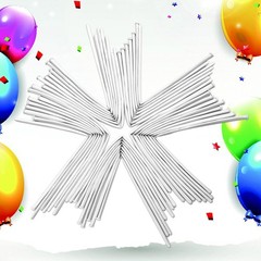 100Pcs 260 Balloons White Long Balloons for Balloon Garland Thickening Skinny La