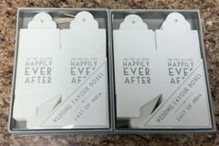 Lot Of 8 Boxes Of 8 East Of India Wedding Favor Small Gift Boxes