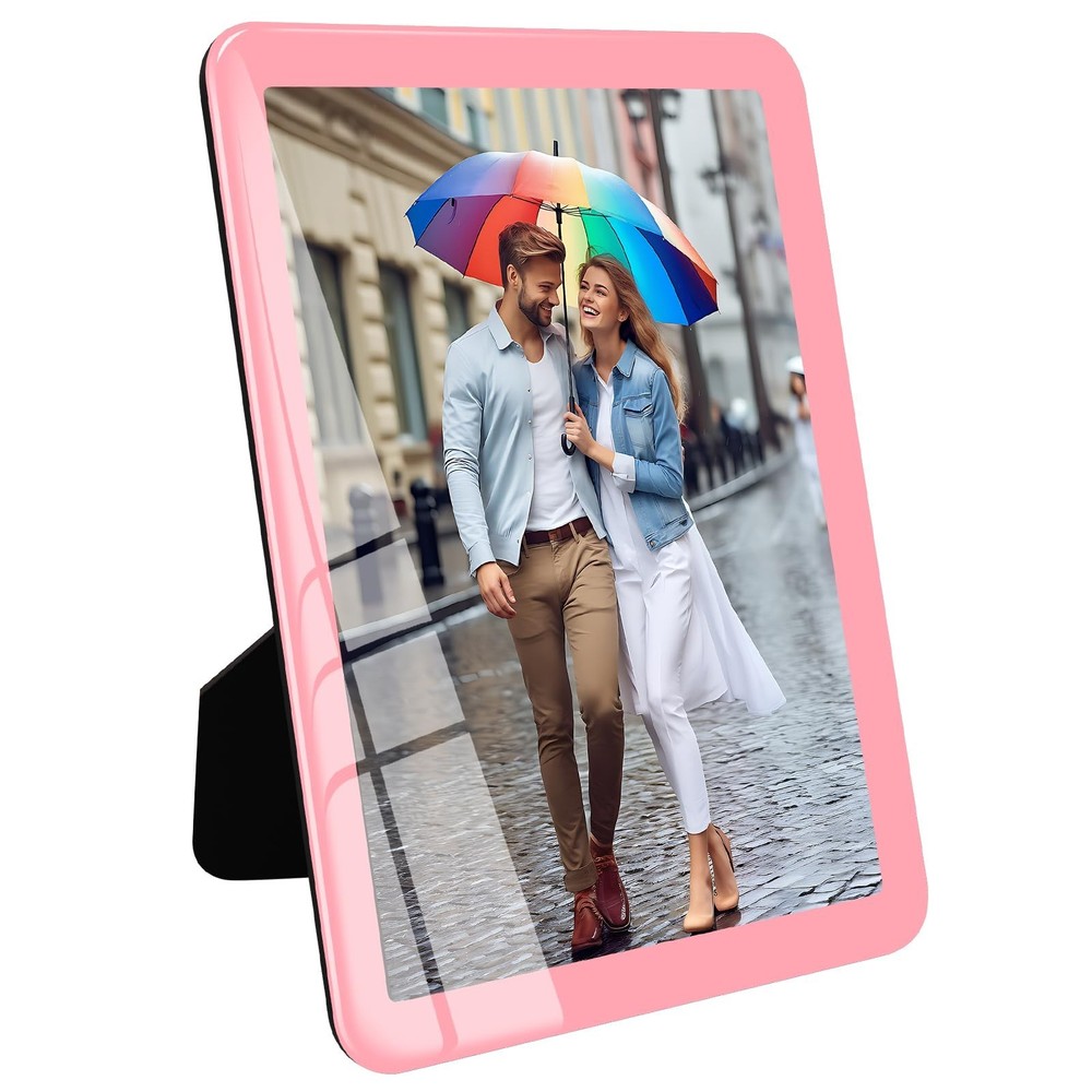Bluesun 5×7 picture frame pink, picture frames glass, hanging picture frame, …